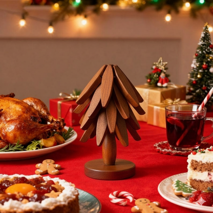 Dessous de plat pliable en bois Oralysse