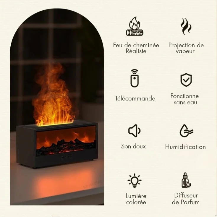 Cheminée Diffuseur d'arômes Oralysse