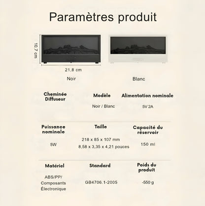 Diffuseur Cheminée Aromatique Oralysse